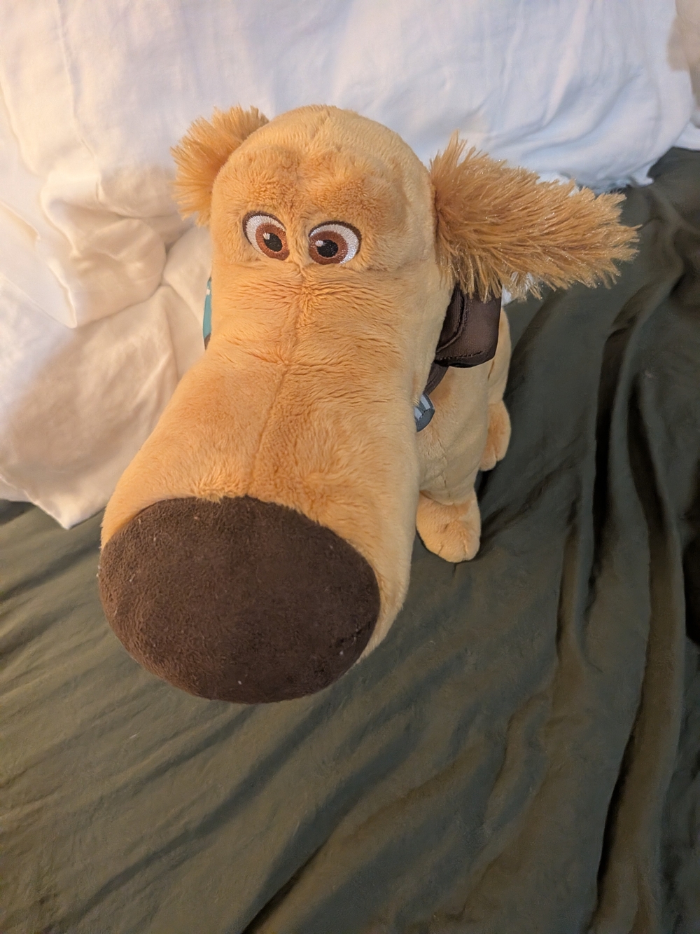 Disney Pixar Disney Doug Dog Plush "UP" Movie 12'' Stuffed Animal